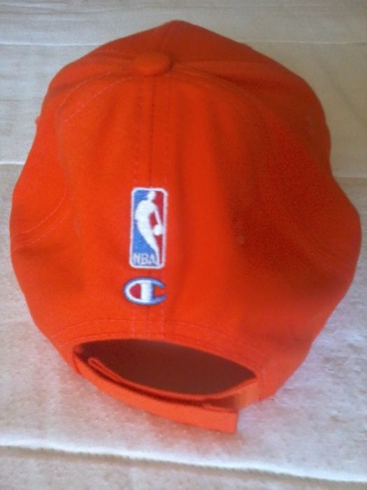 Boné / Cap Laranja dos New York Knicks NBA da champions
