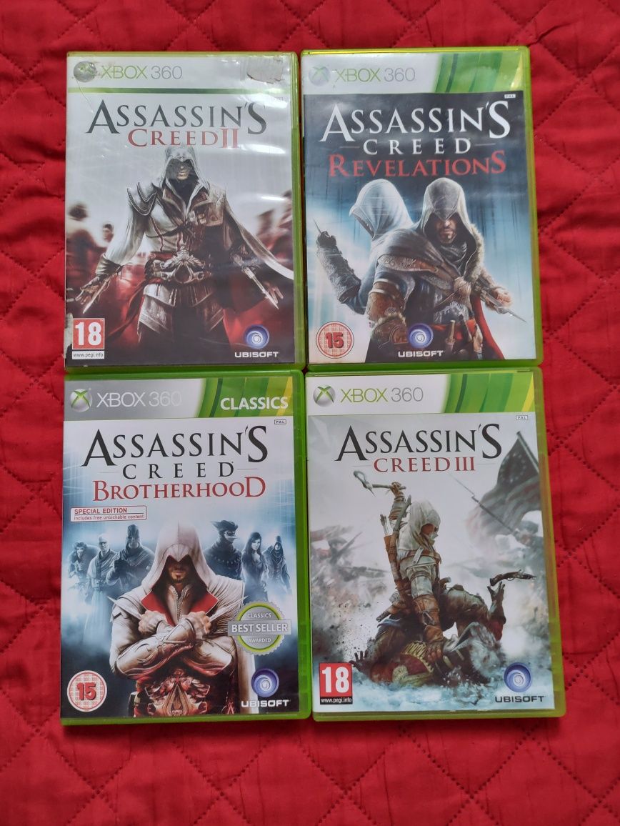 Assassin's Creed 4 części Xbox 360