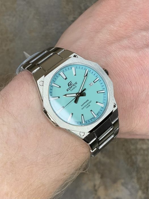 Годинник чоловічий Casio Edifice EFR-S108D-2B Оригінал Гарантія Часы