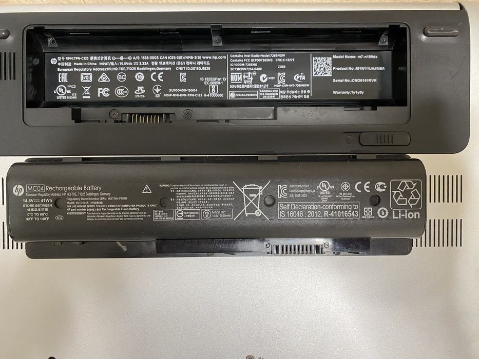 Ігровий ноутбук HP Envy M7-N109DX/ 17.3” Touch IPS LED/ Intel core  i7