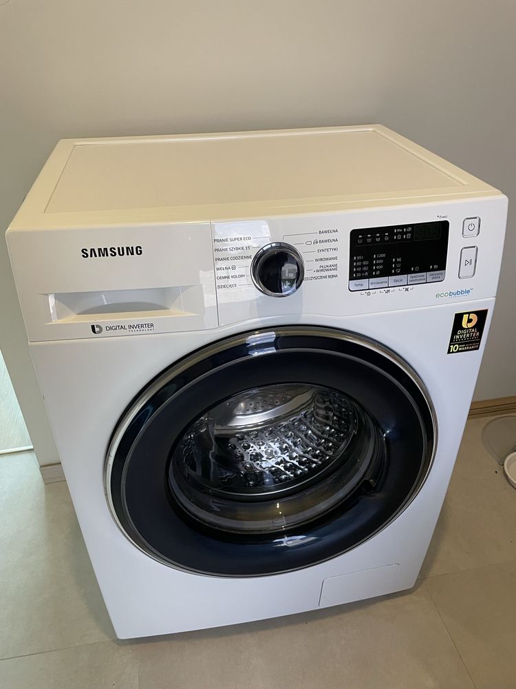 Pralka Samsung Eco Bubble Slim 7 kg 1200 obr A+++
