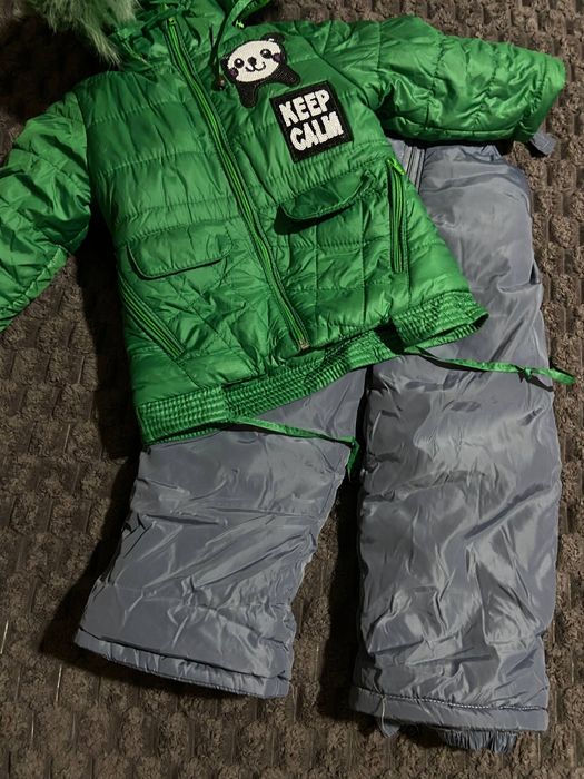 Зимний комбинезон с курткой