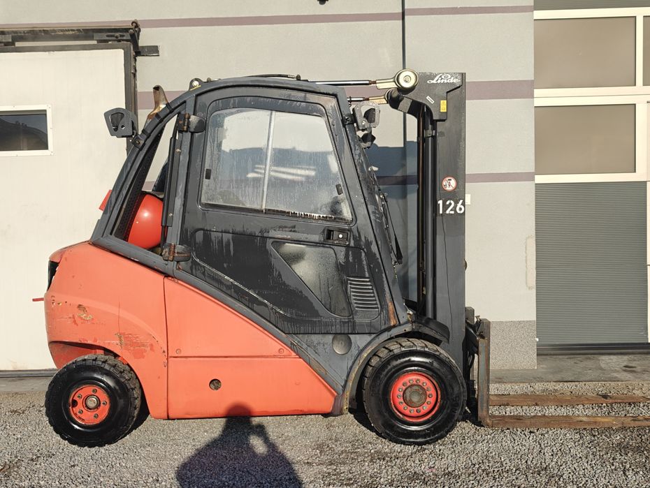 Wózek Linde H30T-01 3T Lpg Wolny Skok Silnik Volkswagen Kabina