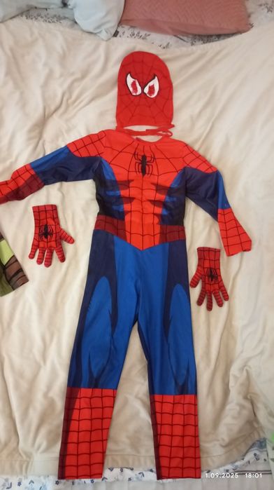 Kostium spider Man i żółw ninja