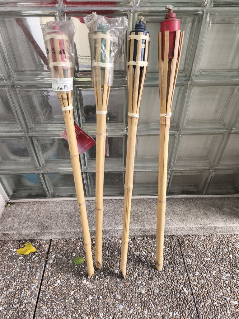 Tocha de bambu 60 cm