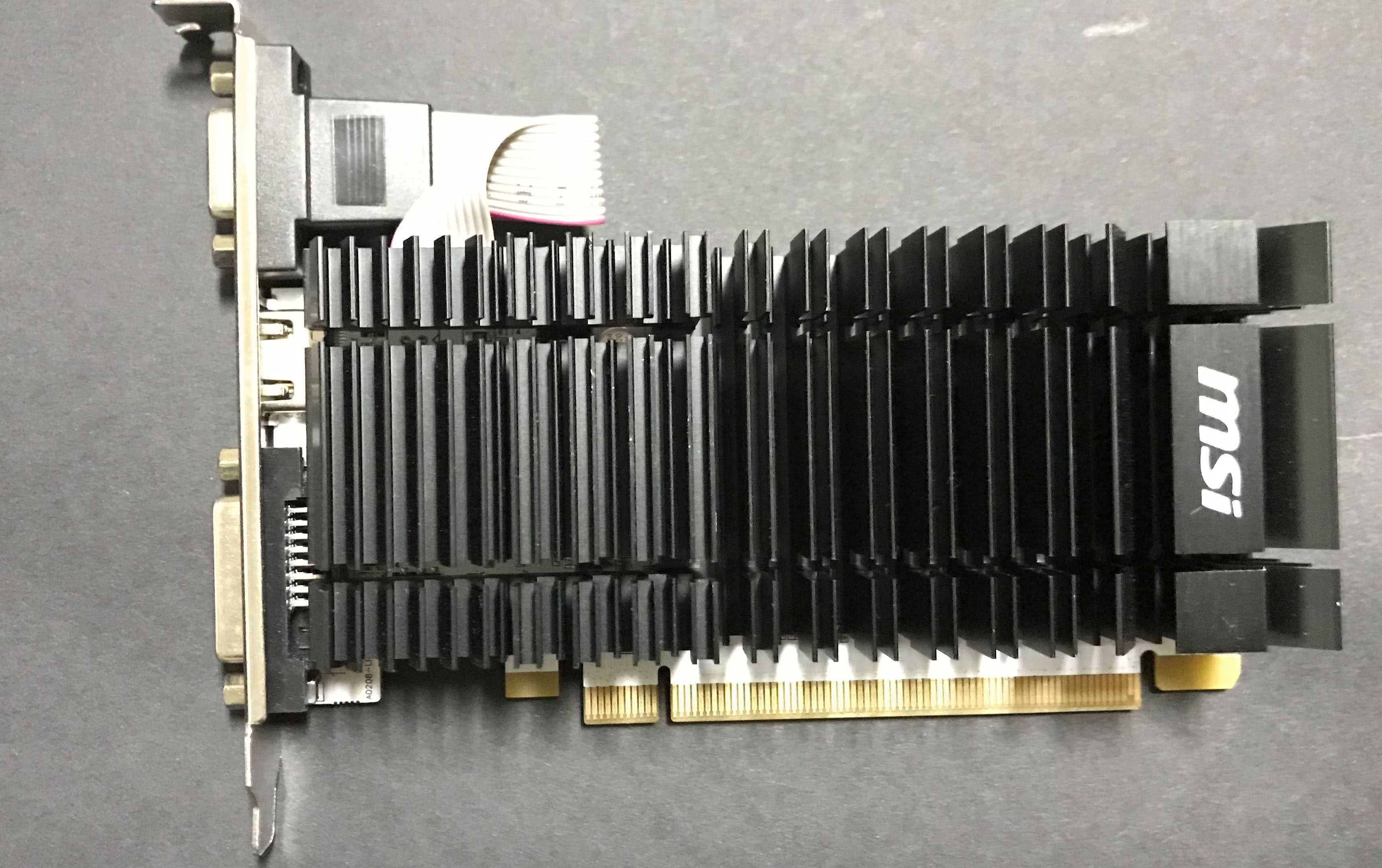 Placa gráfica N730k-2GDH/LP MSI 2g bytes Ram , nova .