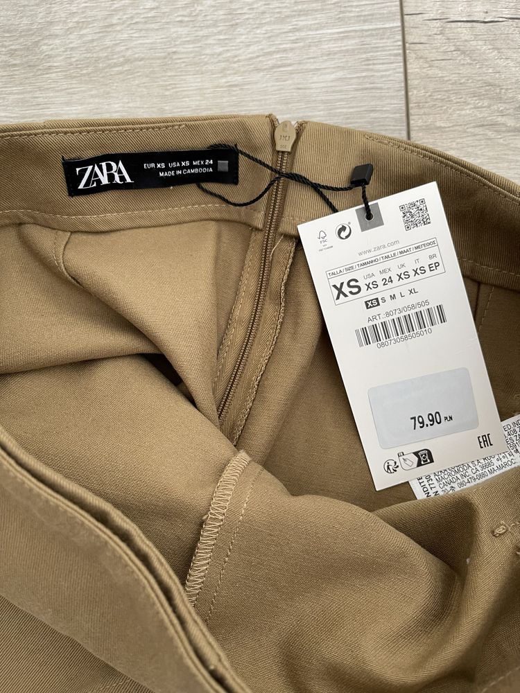 Юбка шорты Zara Новая XS