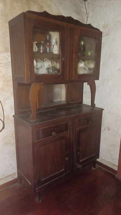 Cristaleira vintage exelente