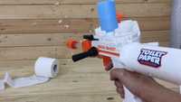 Pistola Toilet Paper atiradora de bolas de papel