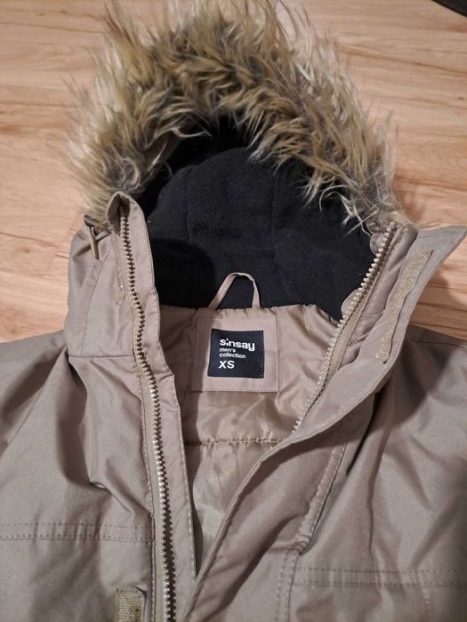 Męski/młodzieżowy płaszcz zimowy