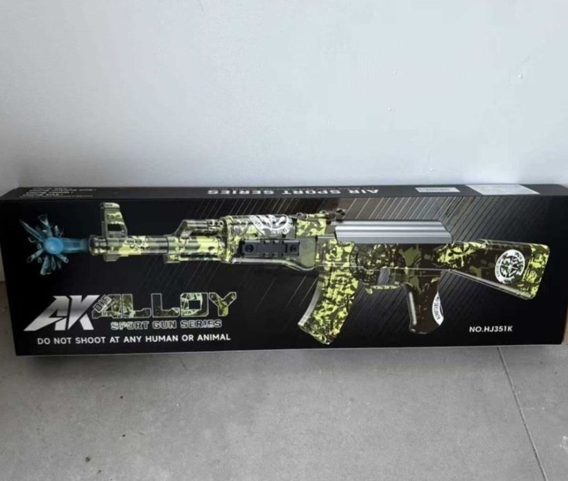 Pistolet karabin zabawka na kulki żelowe dla dzieci