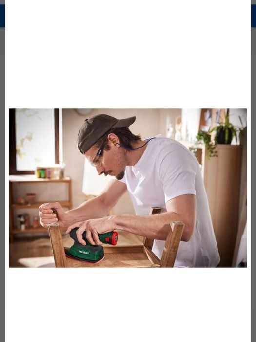 Lixadora recarregável 12V parkside