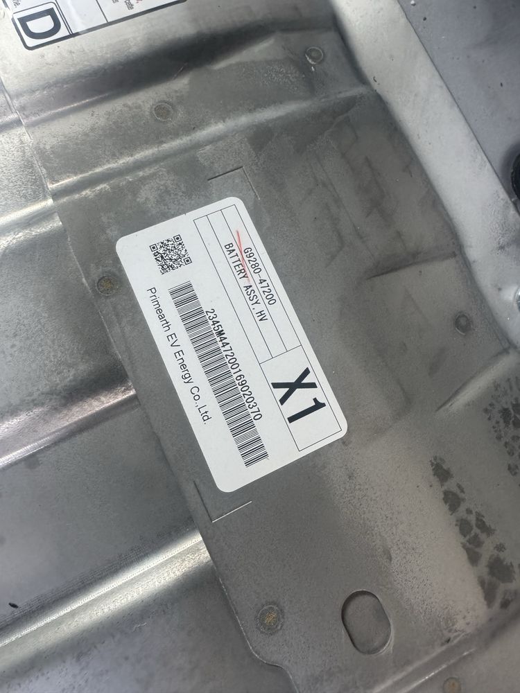 Toyota hibrid 1.8 bateraia G9280 / 47200 hybryda