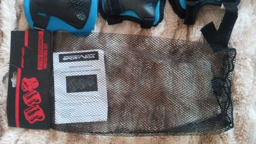 Zestawy ochraniaczy Sportvida SV-KY0005 black/blue S