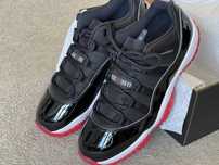 Nike Air Jordan 11 Retro Low „Bred” 2015, rozmiar EUR 44.5