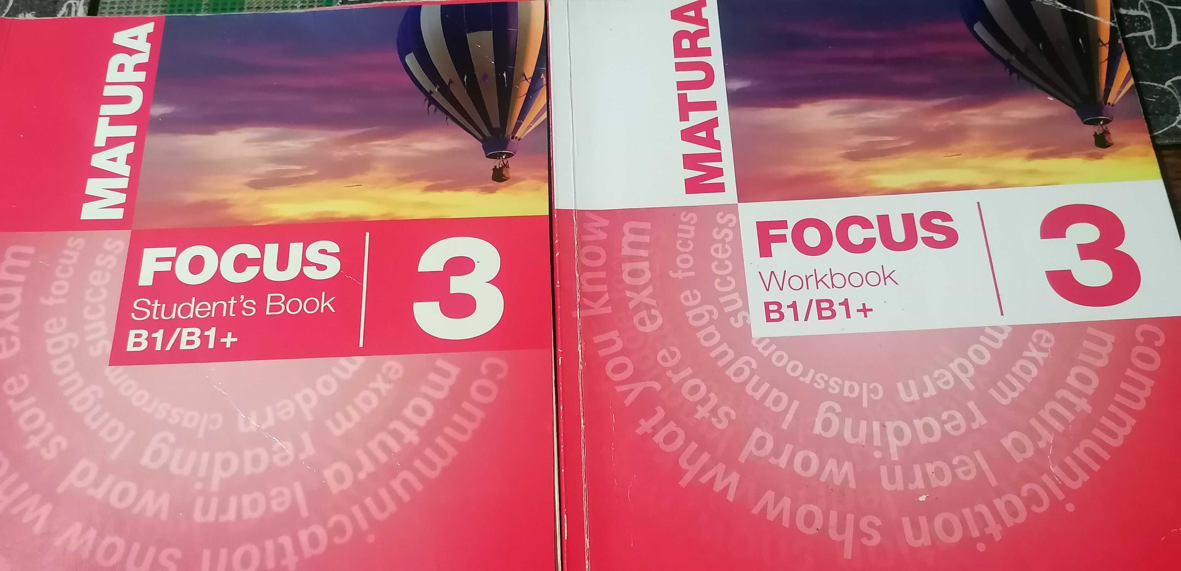 Matura Focus 3 Students's Book B1/B1+ podrecznik+ćwiczenia i płyta
