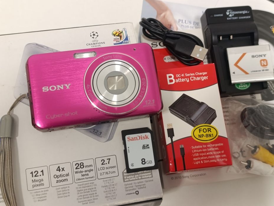 Aparat cyfrowy SONY Cyber-Shot DSC-W310 12mp BDB- vintage retro CCD