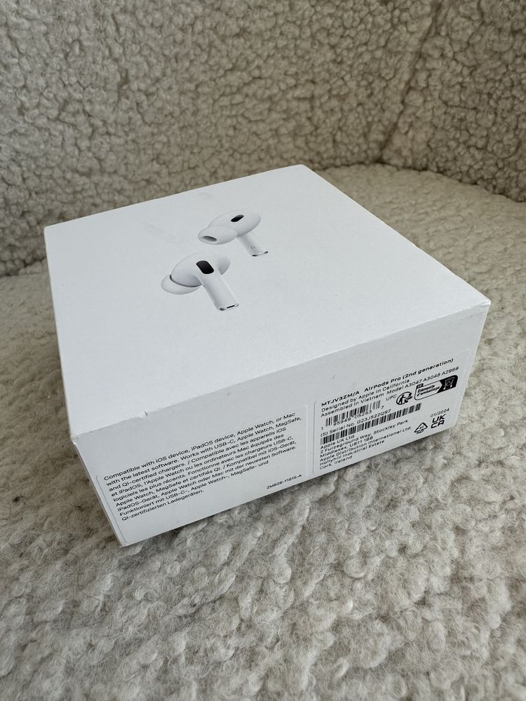 ОРИГІНАЛ! Apple AirPods Pro (2nd Generation, MTJV3ZM/A) Нові навушники