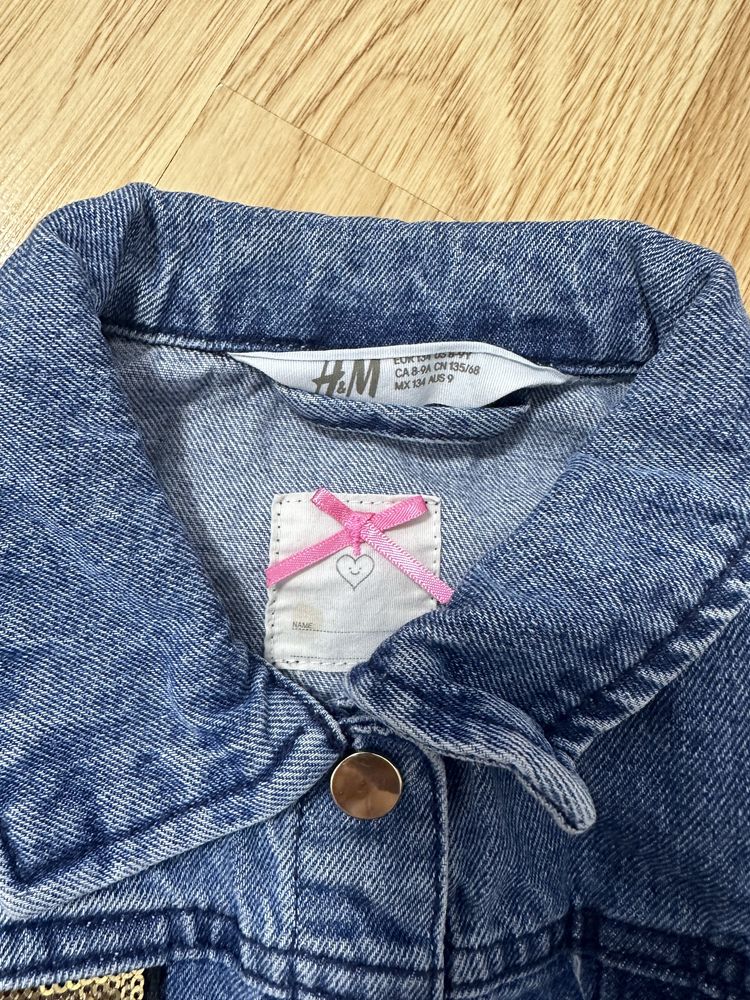 Джинсовий піджак на дівчинку H&M