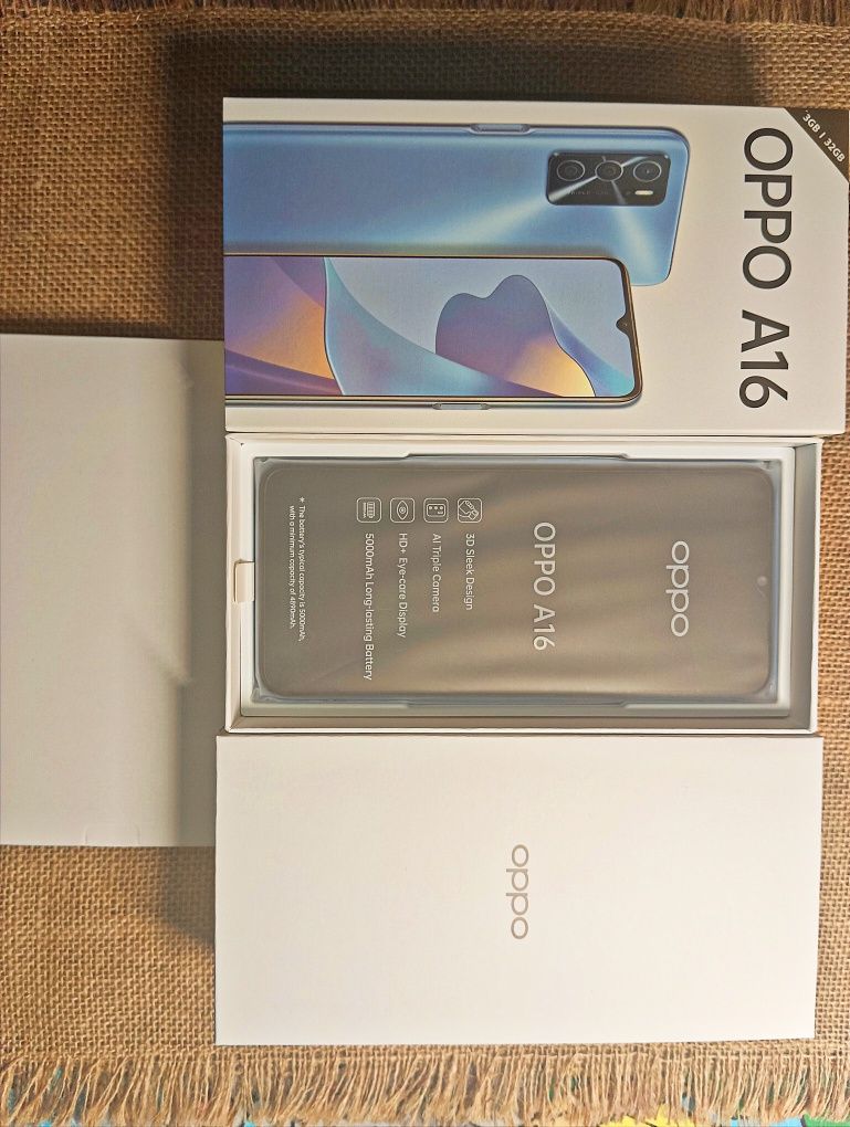 OPPO A16 CPH2269 Color : Pearl Blue