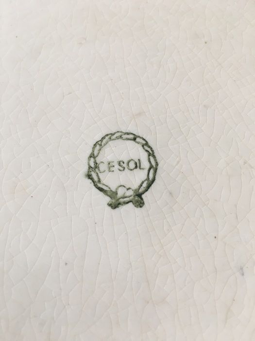 Prato cerâmicas Cesol