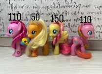 My little pony, май литл пони, Пинки Пай, Флаттершай, Эпл Джек