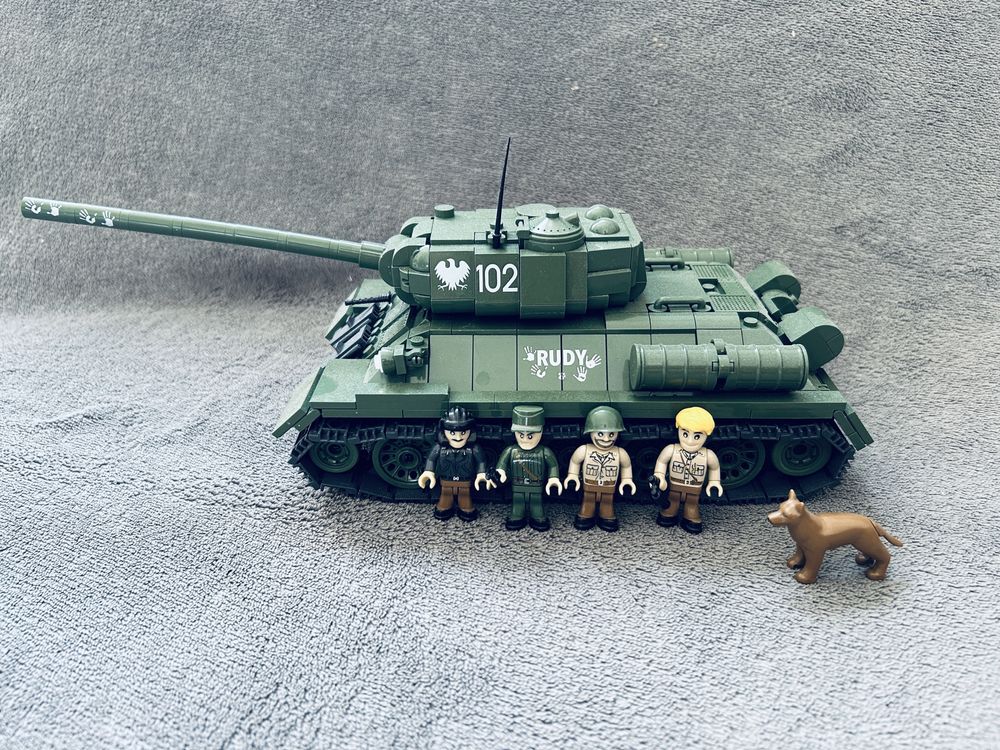 Klocki Cobi 2486 czołg T34/85 Rudy 102 cobiJ45