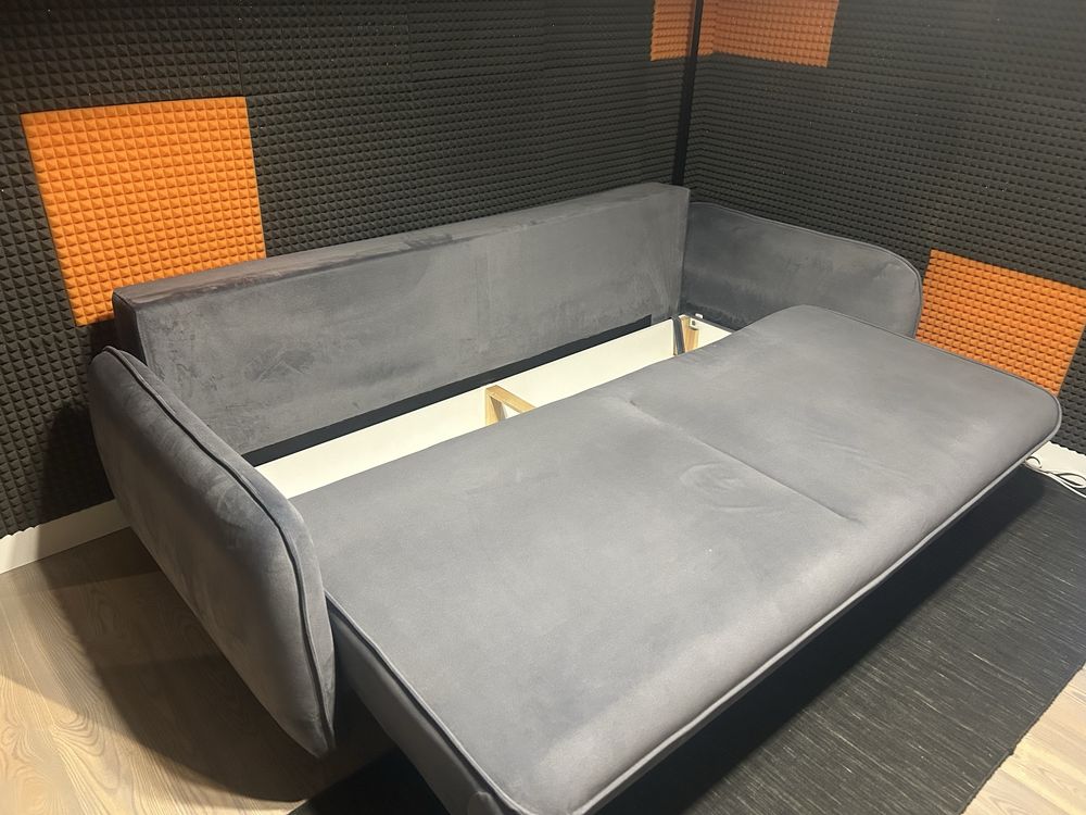 Wersalka/Sofa welurowa z funkcją spania