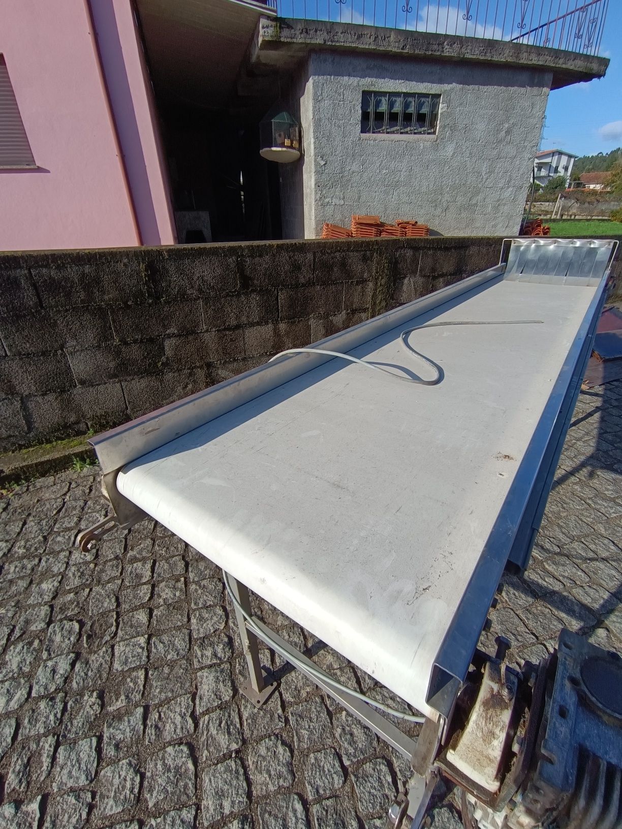 Tapete rolante transportador Inox