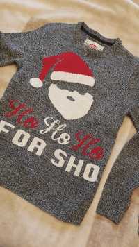 Sweter świąteczny Mikołaj rozmiar S