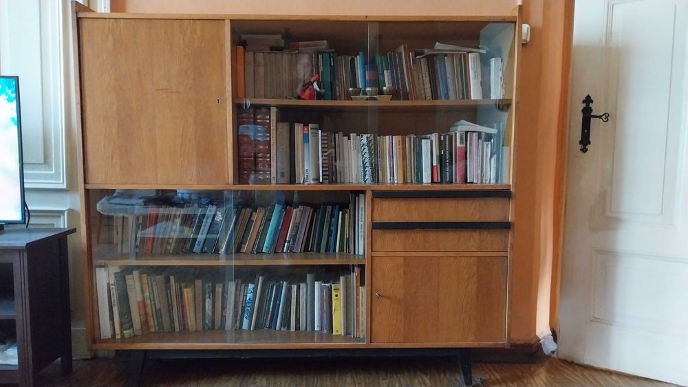 Biblioteczka lata 60-te ikona polskiego dizajnu