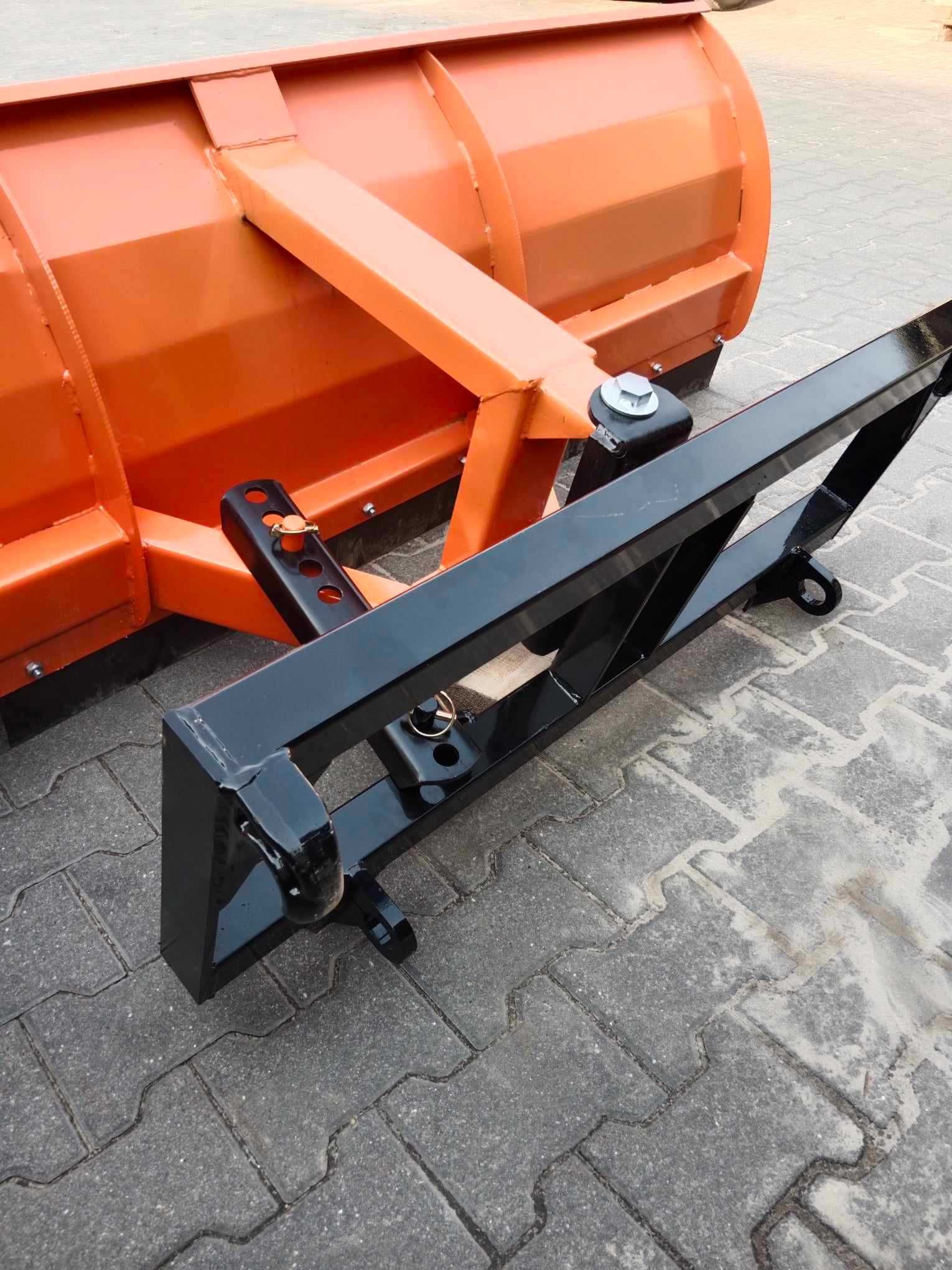 Pług do śniegu 1,5 - 3m na Tura Tuza wózek Transport Cała PL