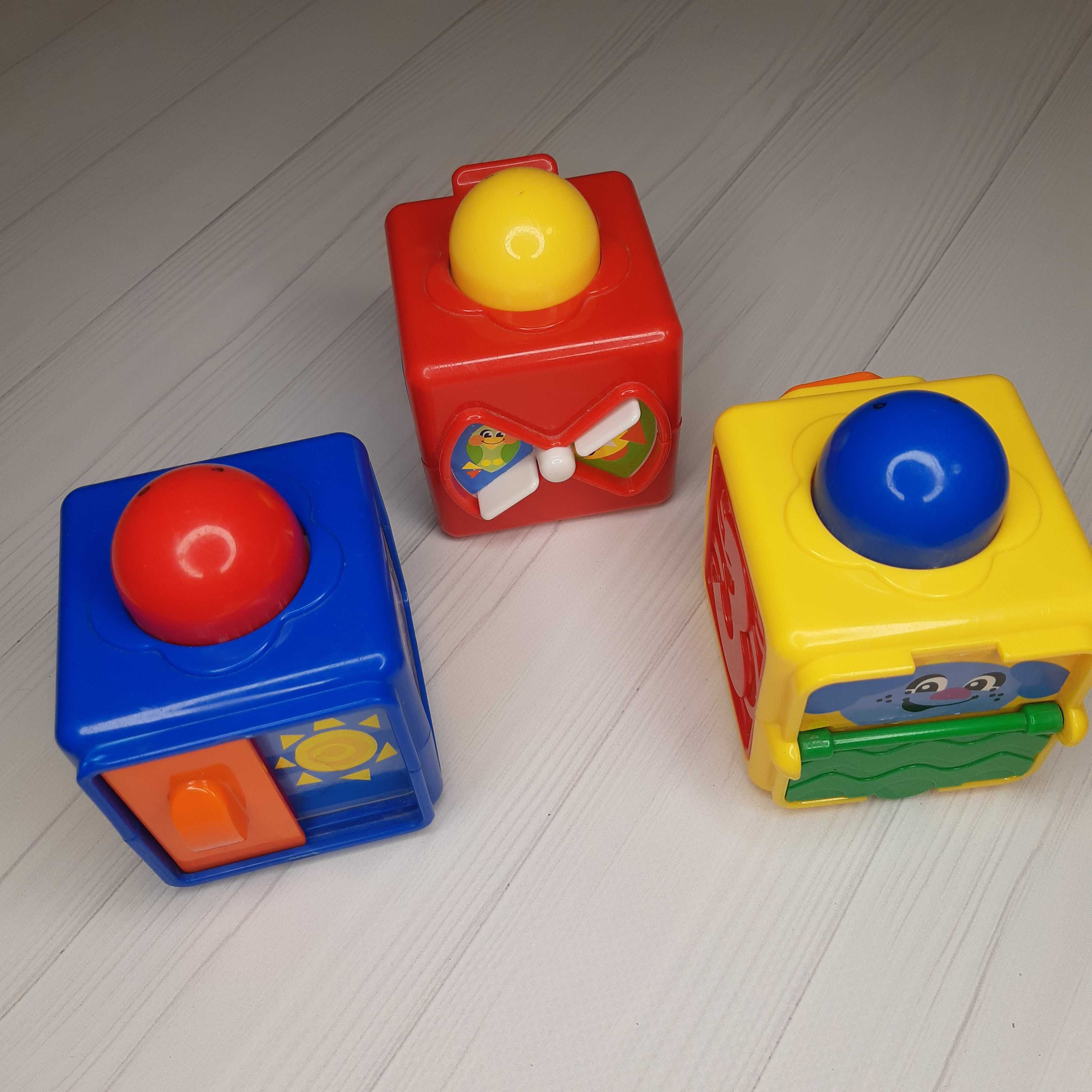 Сенсорные бизи-кубики Fisher-Price (DHW15)