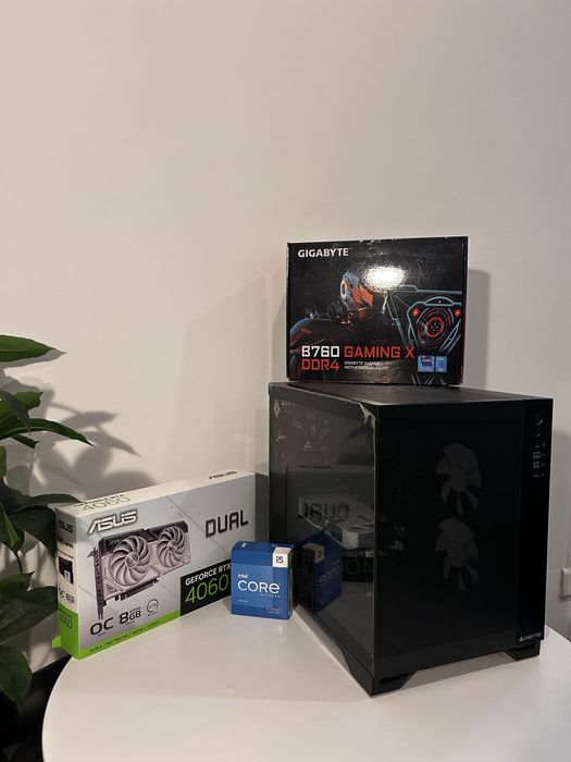 Komputer do gier! RTX 4060 / i5 13600K / 32gb ram / wodne chłodzenie