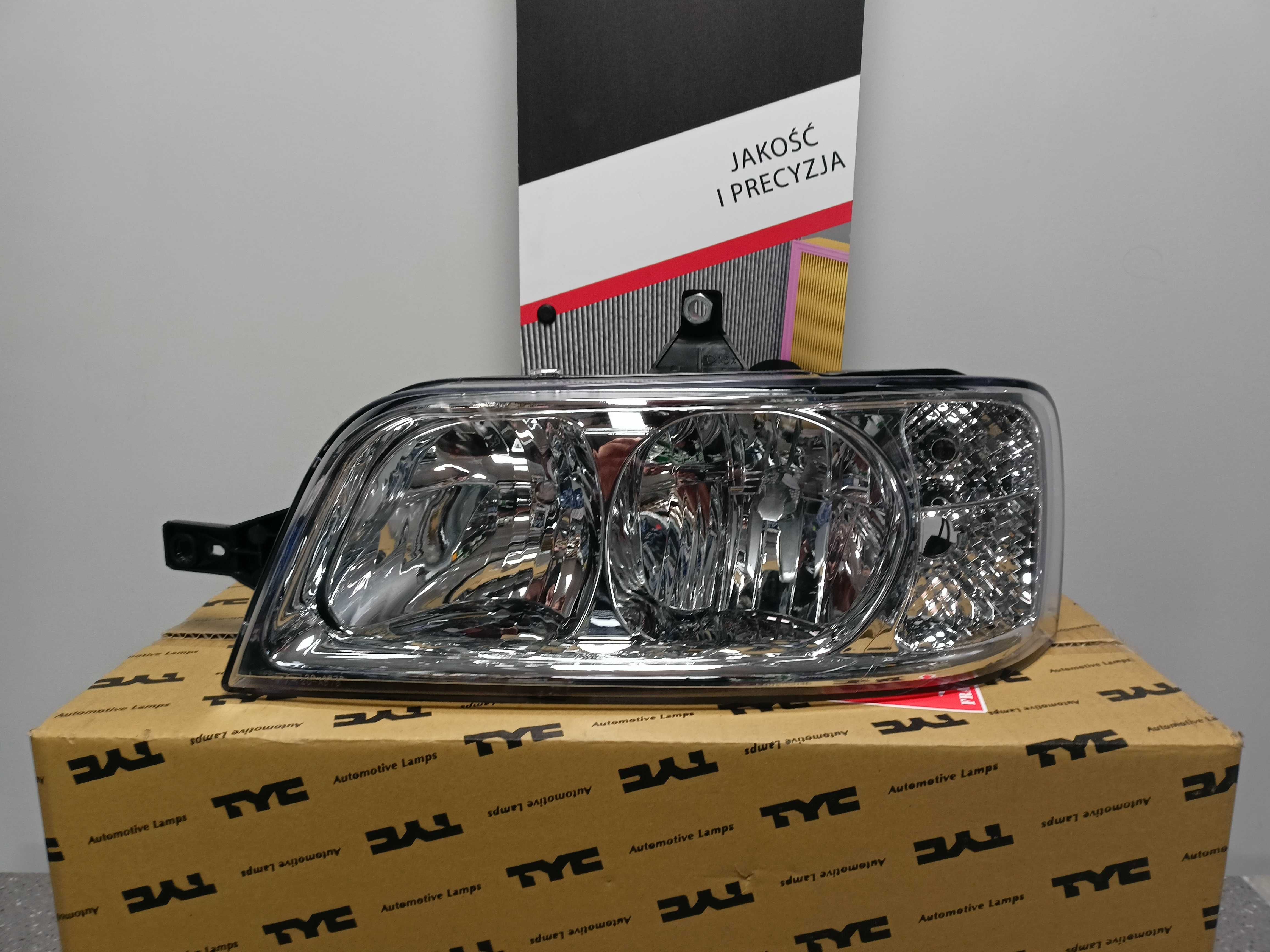 Ducato,Boxer,Jumper 02-06 Lampa/Reflektor lewy  kpl h7 GRATIS