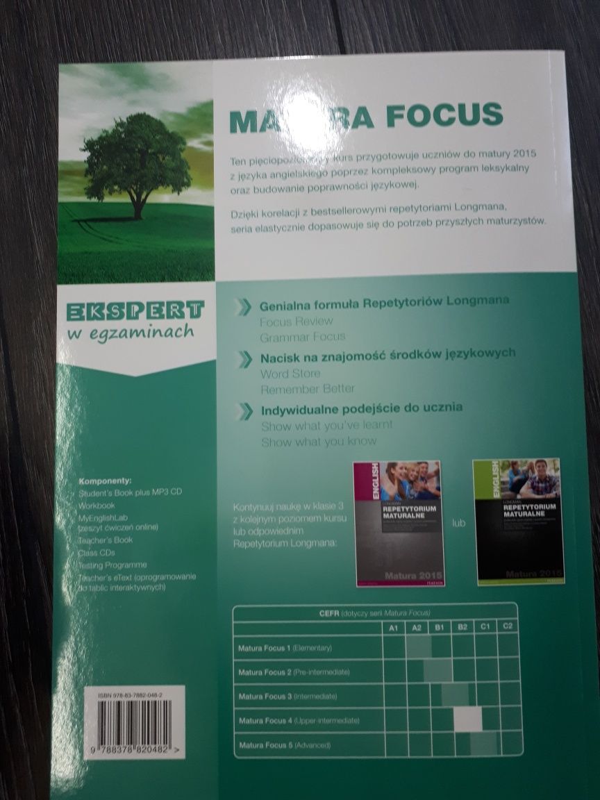 Matura Focus. Workbook. Klasa 3. B2/B2+.  (okła