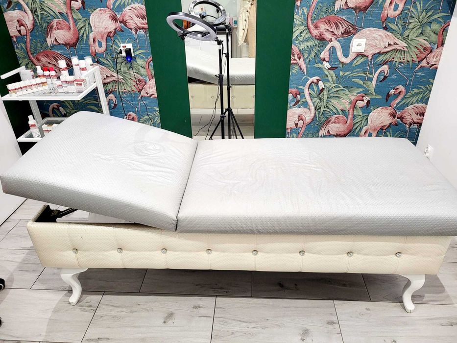Łóżko kosmetyczne glamour OKAZJA