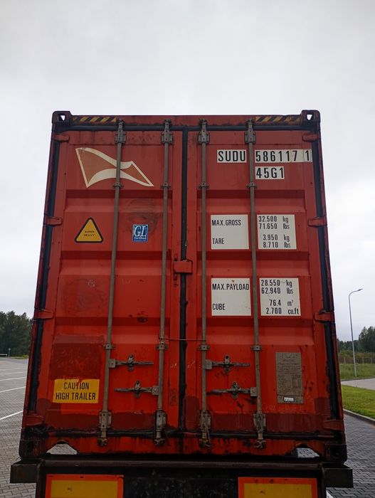 Kontener 40hc możliwy transport