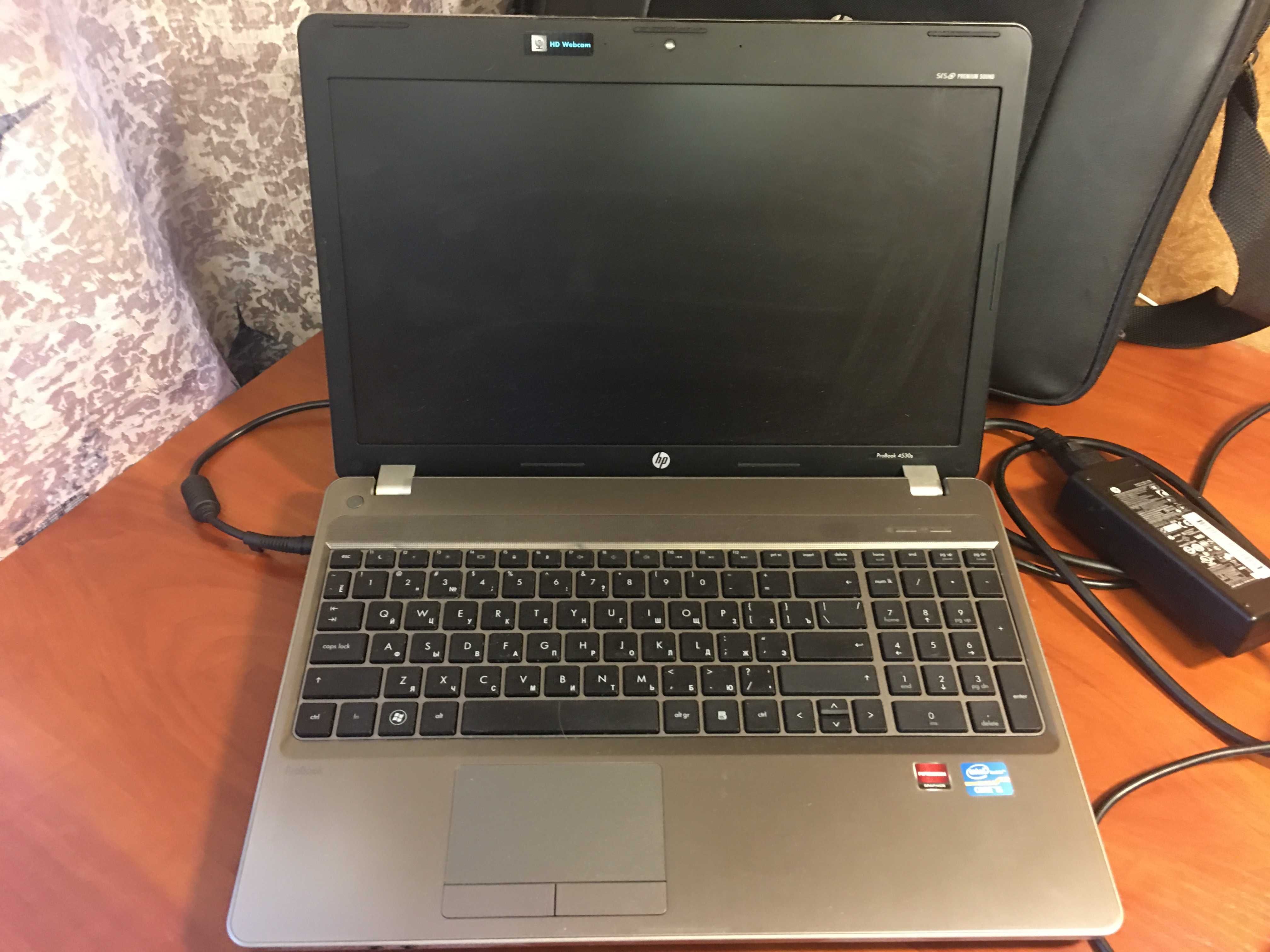 продам б/у ноутбук HP ProBook 4530s с сумкой