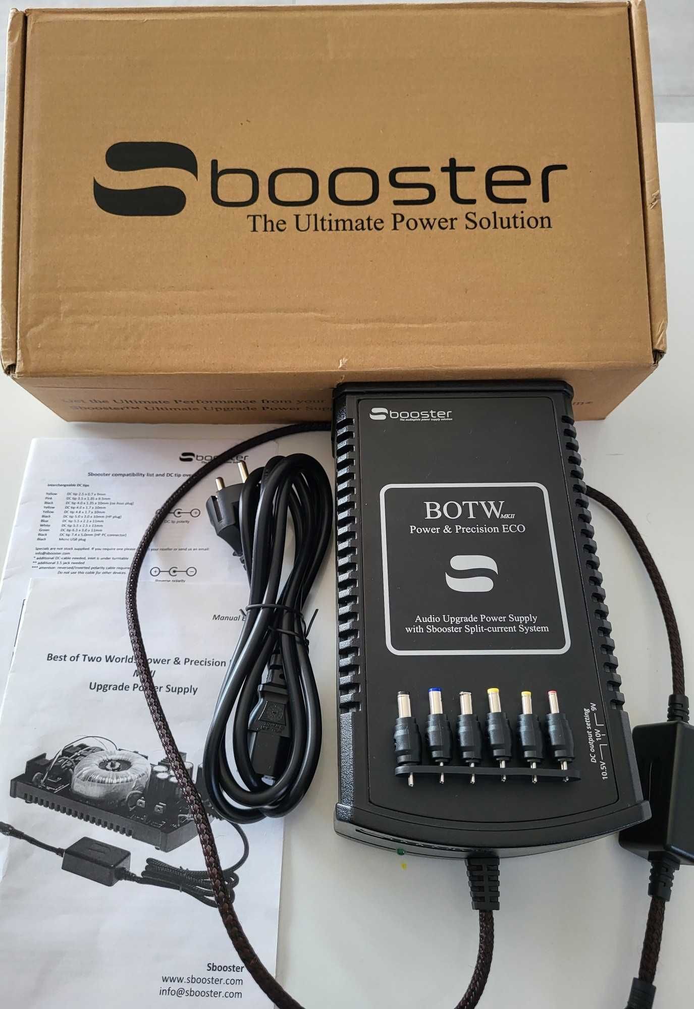 Zasilacz liniowy Sbooster BOTW P&P Eco MKII 9-10V