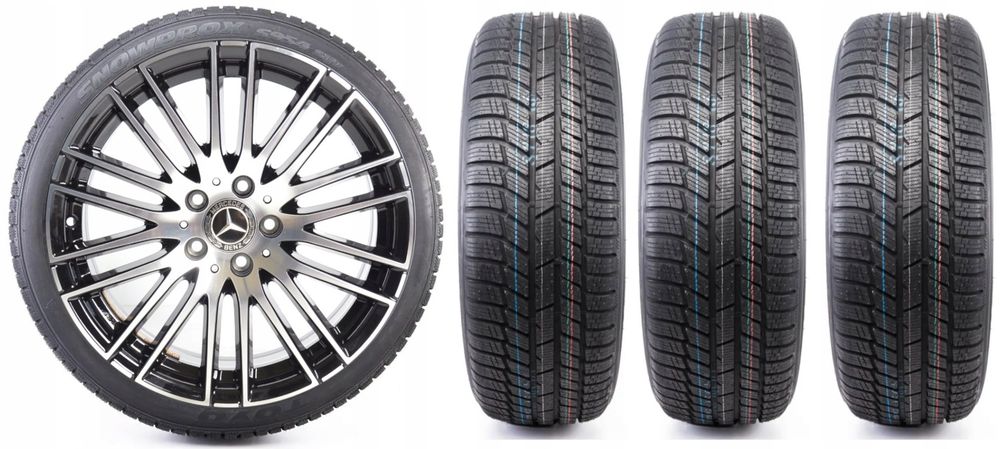 Koła Zimowe 18" 5X112 Oryginał Mercedes Eqa Mercedes Eqb + Tpms