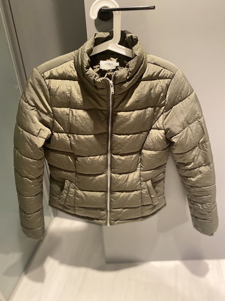 Kurtka jesienna khaki ONLY zakupiona w Zalando