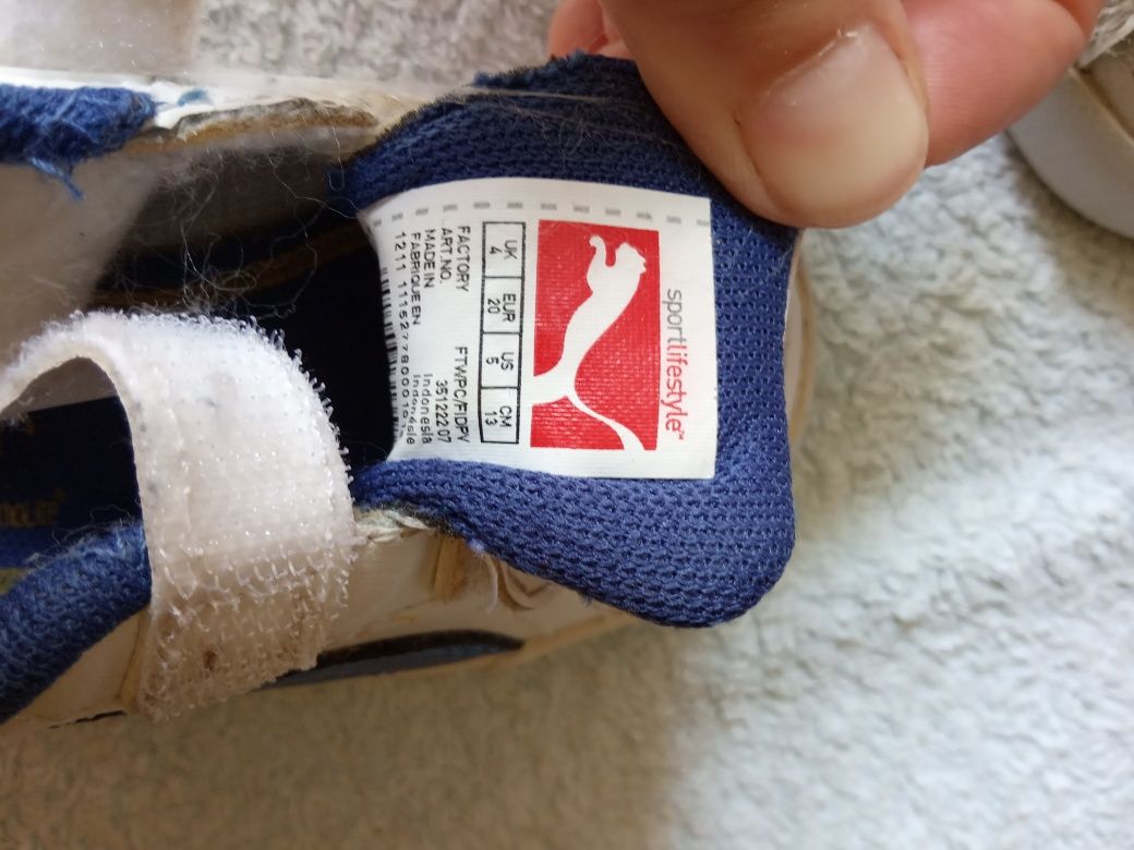 Buty Puma  rozmiar 20