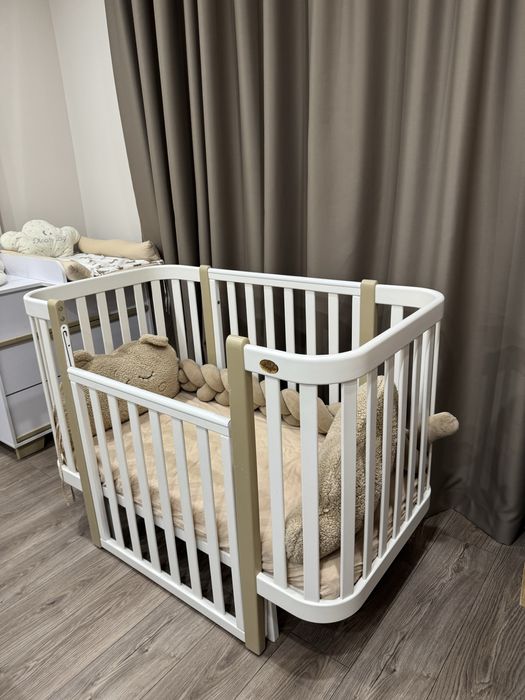 Ліжко дитяче +комод фірми Ангело+матрас в подарунок