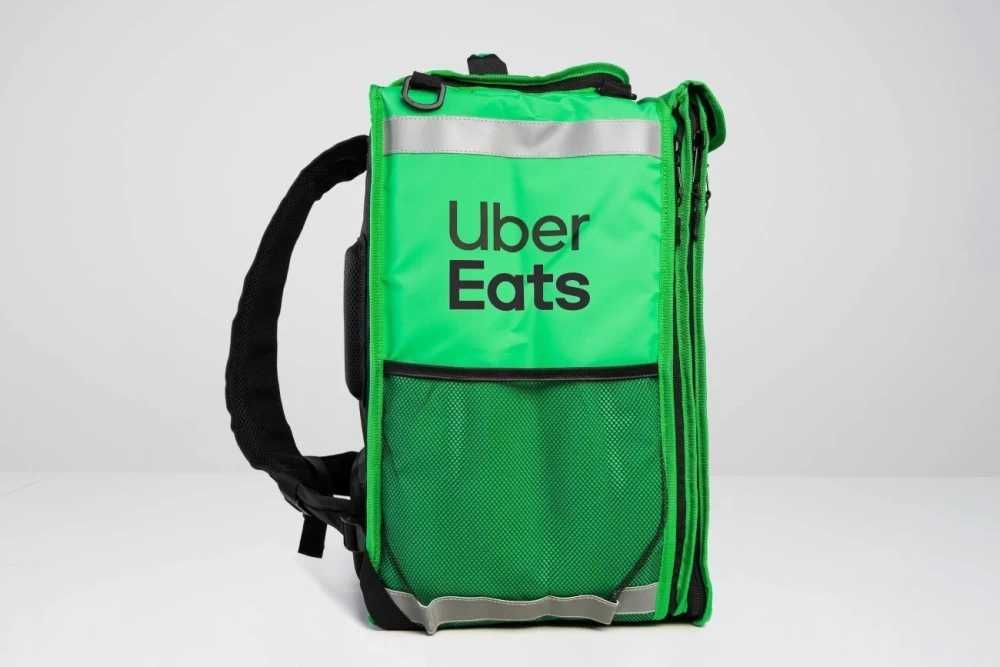 Mala Uber Eats como nova