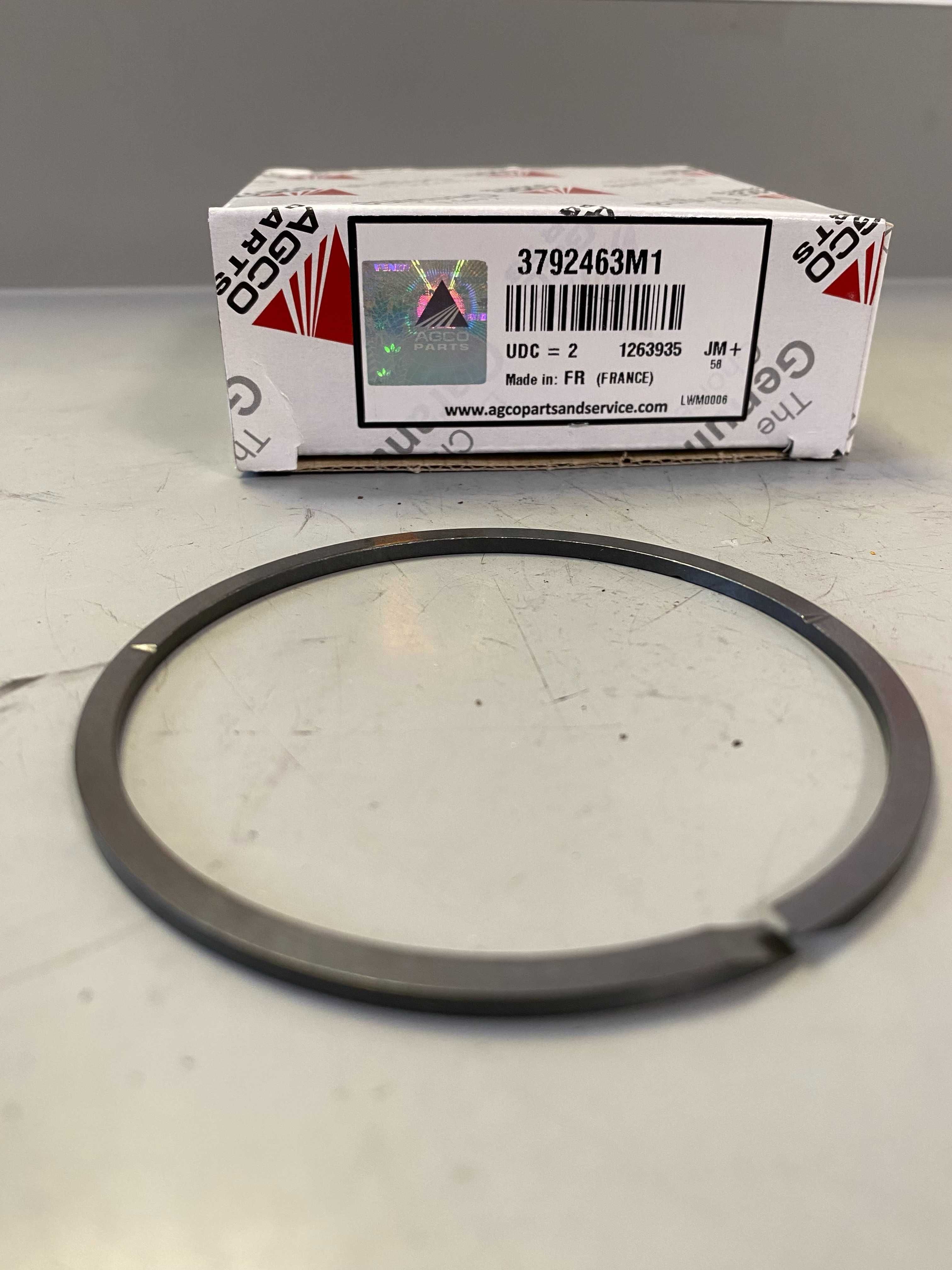 Pierścień teflonowy skrzyni 70 x 80 x 2,35 mm 3792.463M1 ORYGINAŁ AGCO