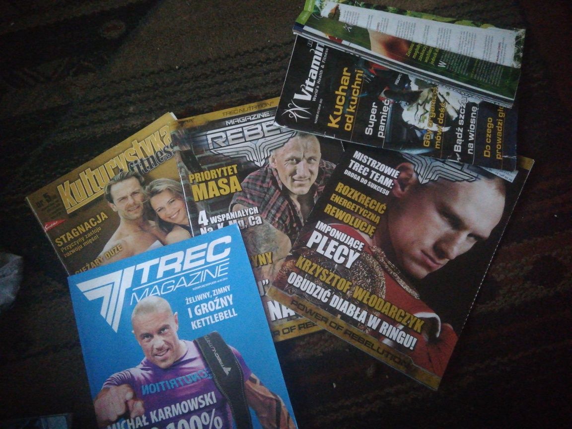 Gazety magazyn rabel kulturystyka trec fitness 5 gazet