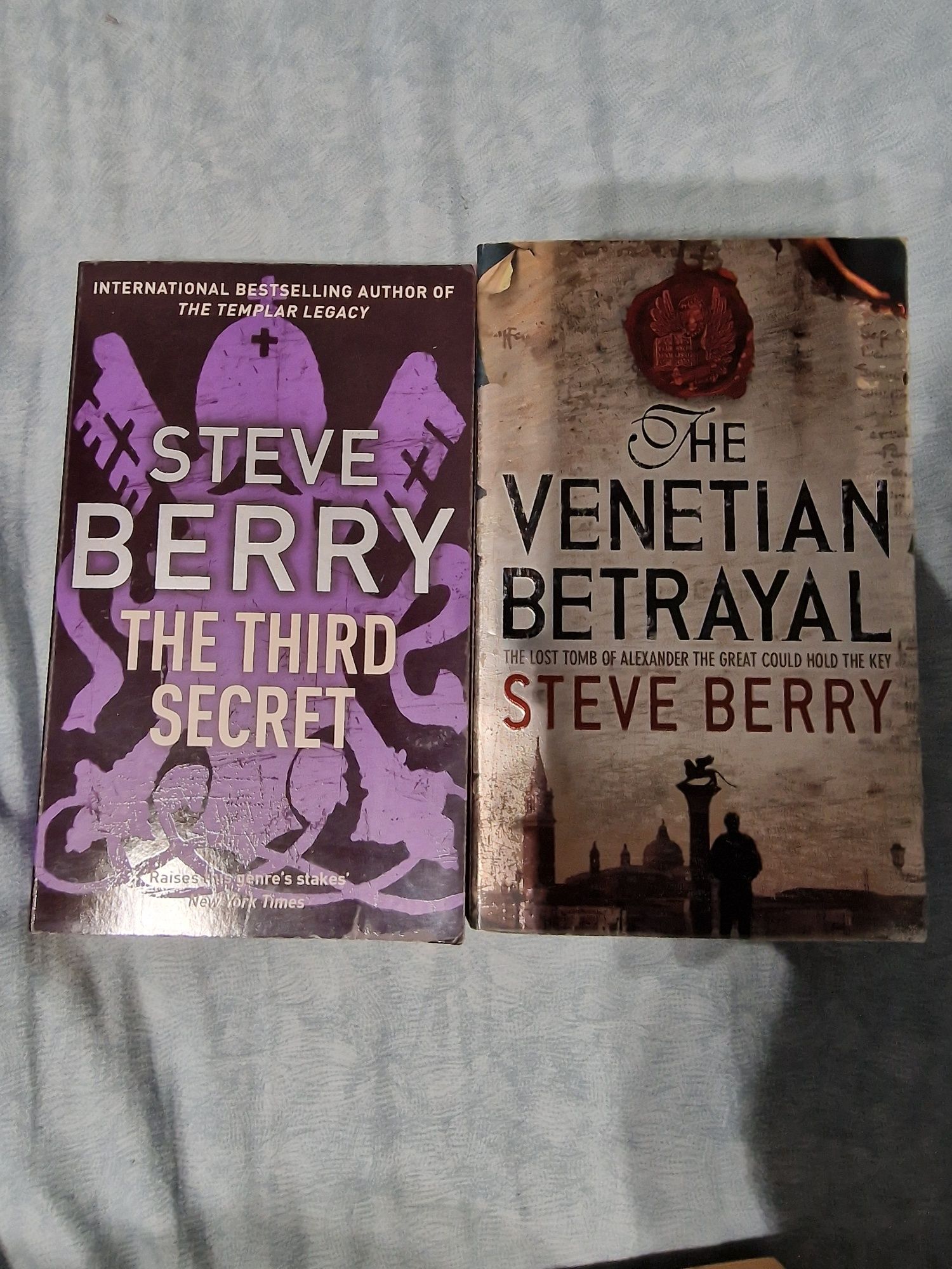 Colecção de livros de Steve Berry