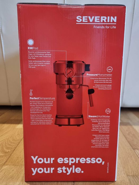 Máquina excelente de café expresso 'Severin'