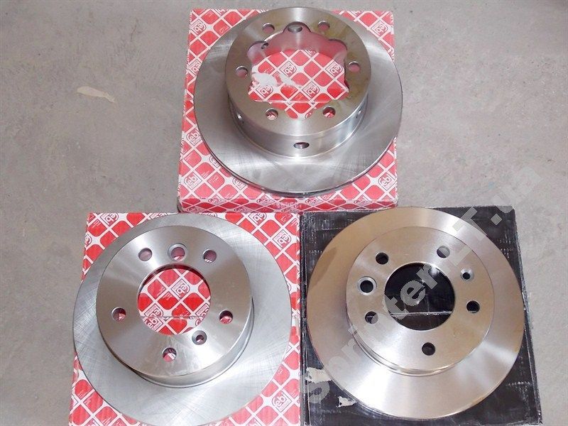 Диск тормозной передний, задний Sprinter 208-416/Crafter